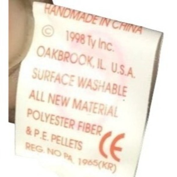 Vintage 1998 TY Beanie Original Baby Blue Jay Bird Named Rocket - Picture 5 of 8